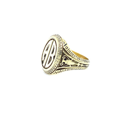 ABC Baby You and Me - College Ring Gold