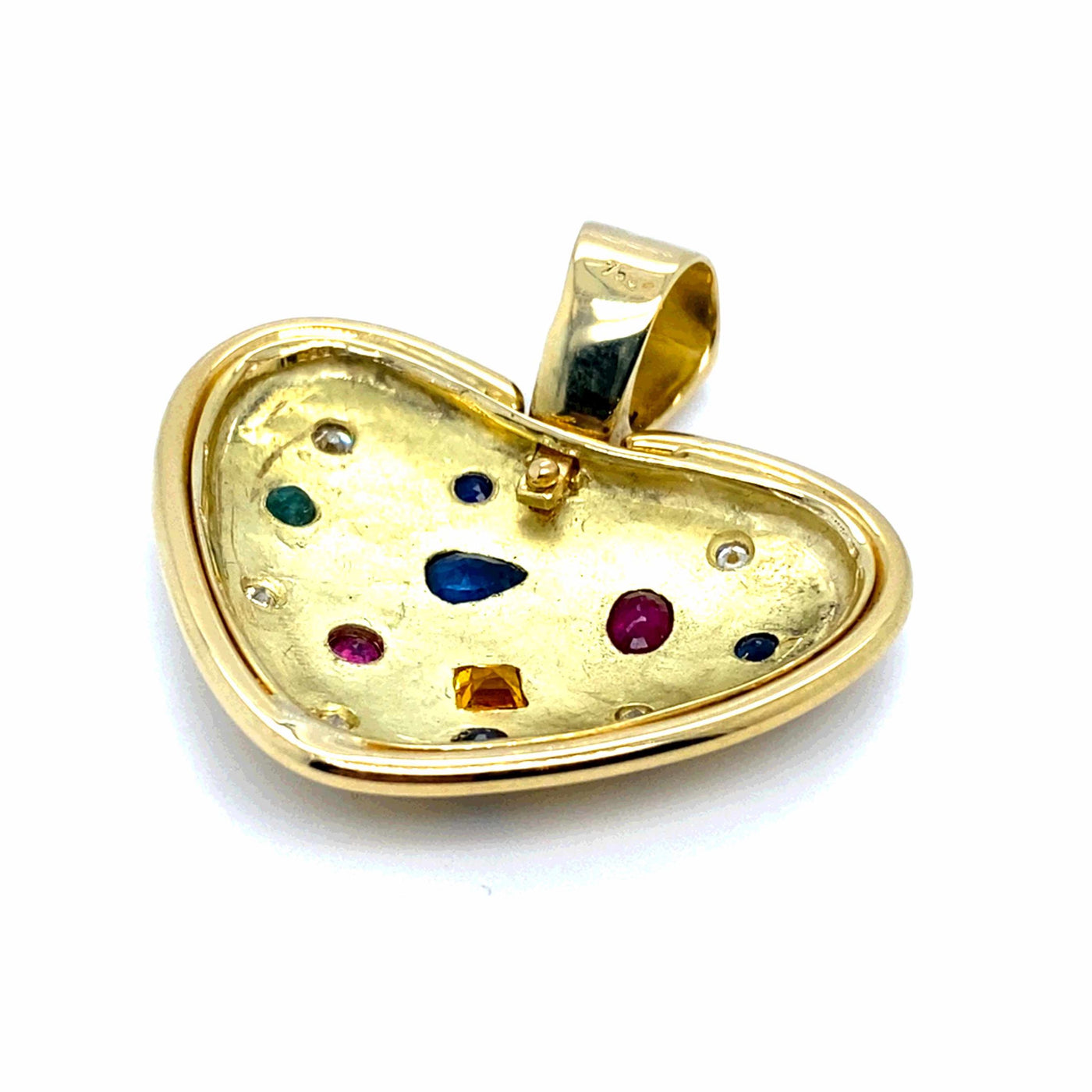 Handful of Heart - Exquisiter Herzanhänger Gold