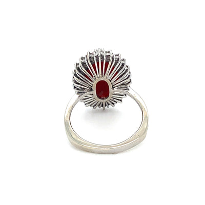 Call me Daisy - Goldener Korallenring mit Diamanten