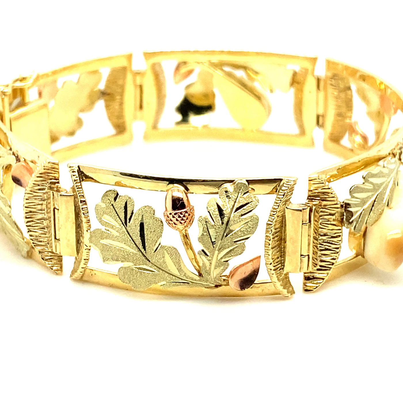 Hunting High - Goldenes Grandelarmband