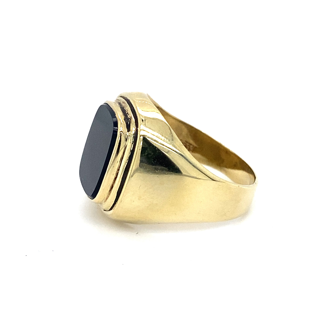 Wear It Black - Schöner Siegelring mit Onyx