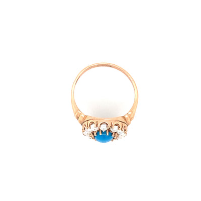 Il Giardino - Hübscher Ring mit Perlenentourage