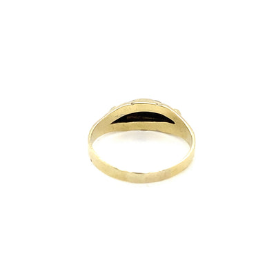 Thin Thing | Leichter Goldring mit Diamanten