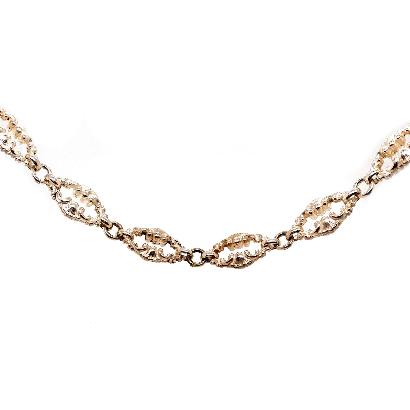 Rock the Rocaille - Verspielte Silberkette