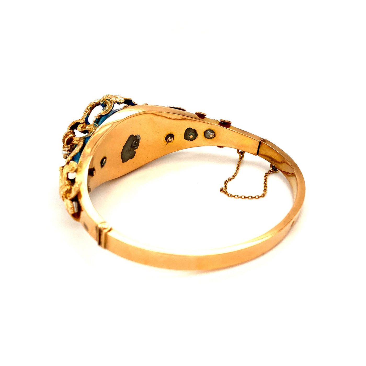 Bangle with a Bang - Extravaganter Goldarmreif