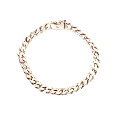 Euklidischer Raum - Panzerarmband Silber