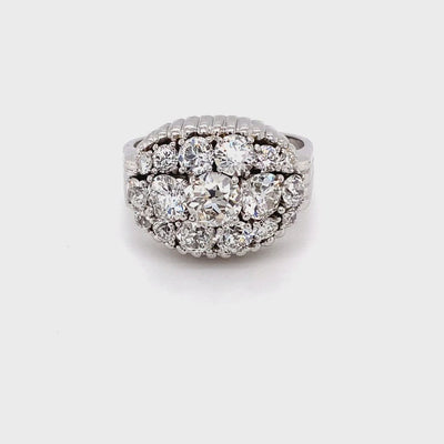 Diamantenfeuer - Exquisiter Diamantring