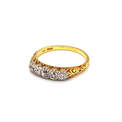 Diamanten und das Gespür für Zahlen - Diamantring der 30er