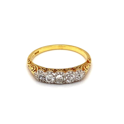 Diamanten und das Gespür für Zahlen - Diamantring der 30er