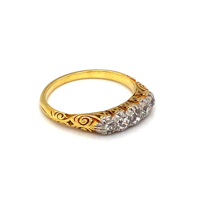 Diamanten und das Gespür für Zahlen - Diamantring der 30er