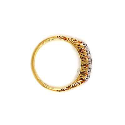 Diamanten und das Gespür für Zahlen - Diamantring der 30er