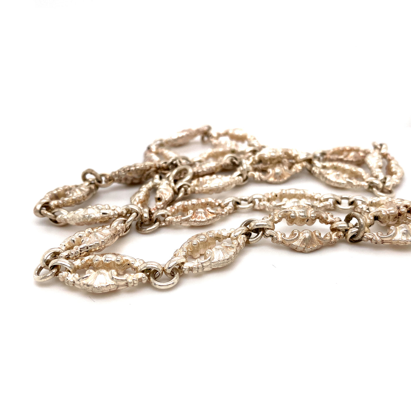 Rock the Rocaille - Verspielte Silberkette