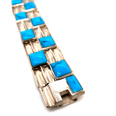 First Gambit - Silberarmband mit Türkisen