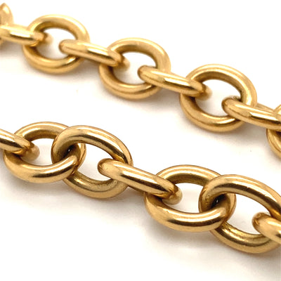 The Chain - Extravagante Goldkette mit Diamanten