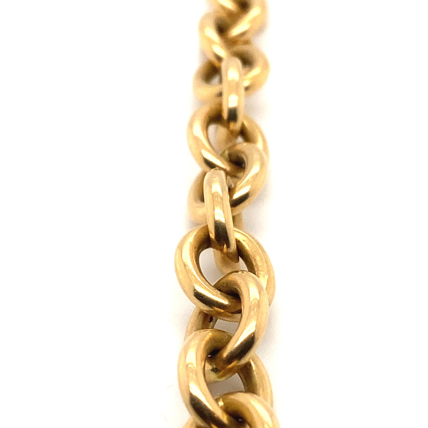 The Chain - Extravagante Goldkette mit Diamanten