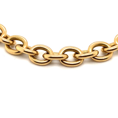 The Chain - Extravagante Goldkette mit Diamanten