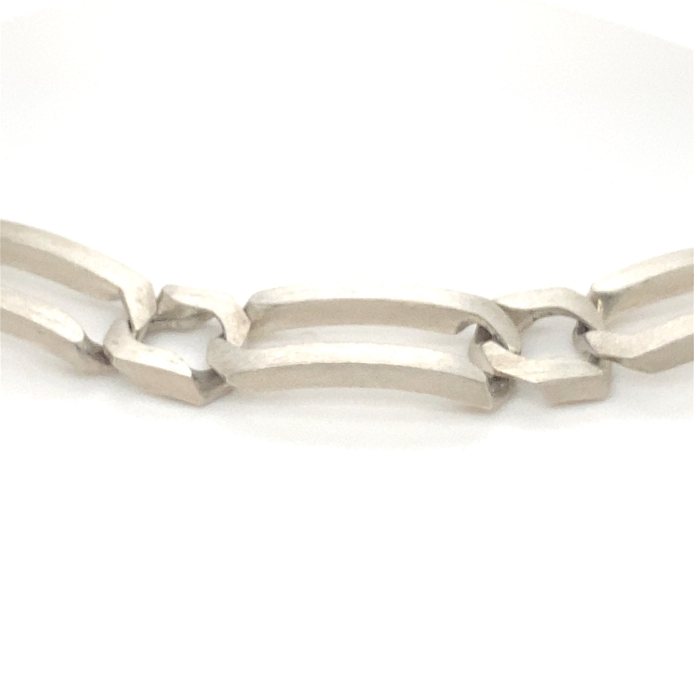 Precious Patterns - Cooles Silberarmband Panzermuster