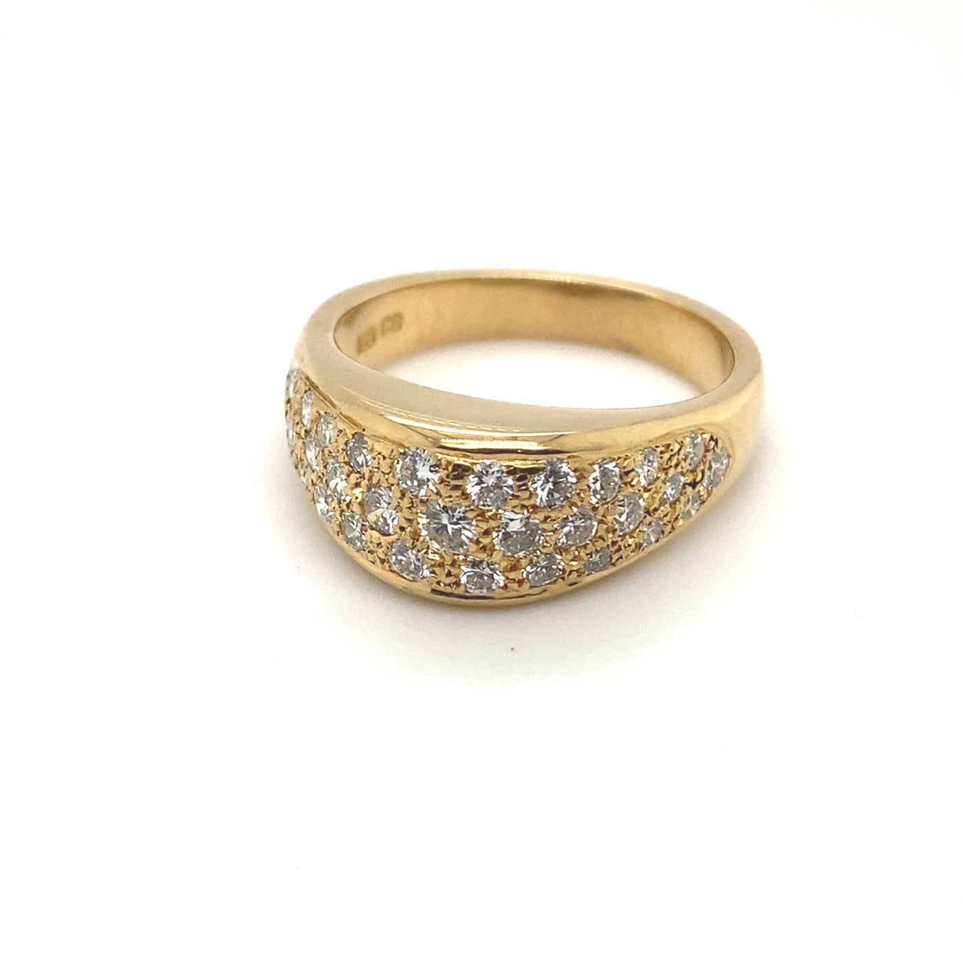 Baker's Finest - Eleganter Goldring mit Brillanten