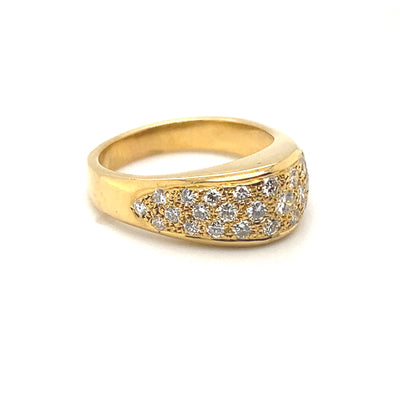 Baker's Finest - Eleganter Goldring mit Brillanten