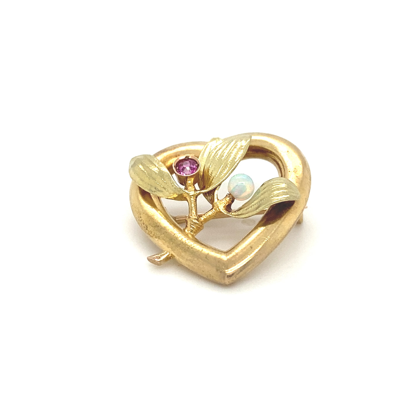 Playful Heart - Herzbrosche Jugendstil