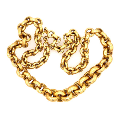 Layering Gold - Zeitlose Statementkette Gold