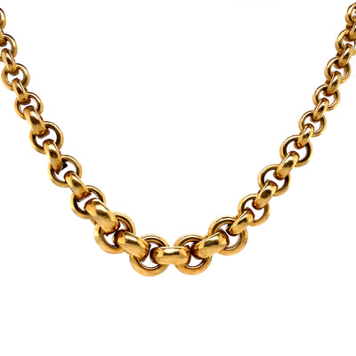 Layering Gold - Zeitlose Statementkette Gold
