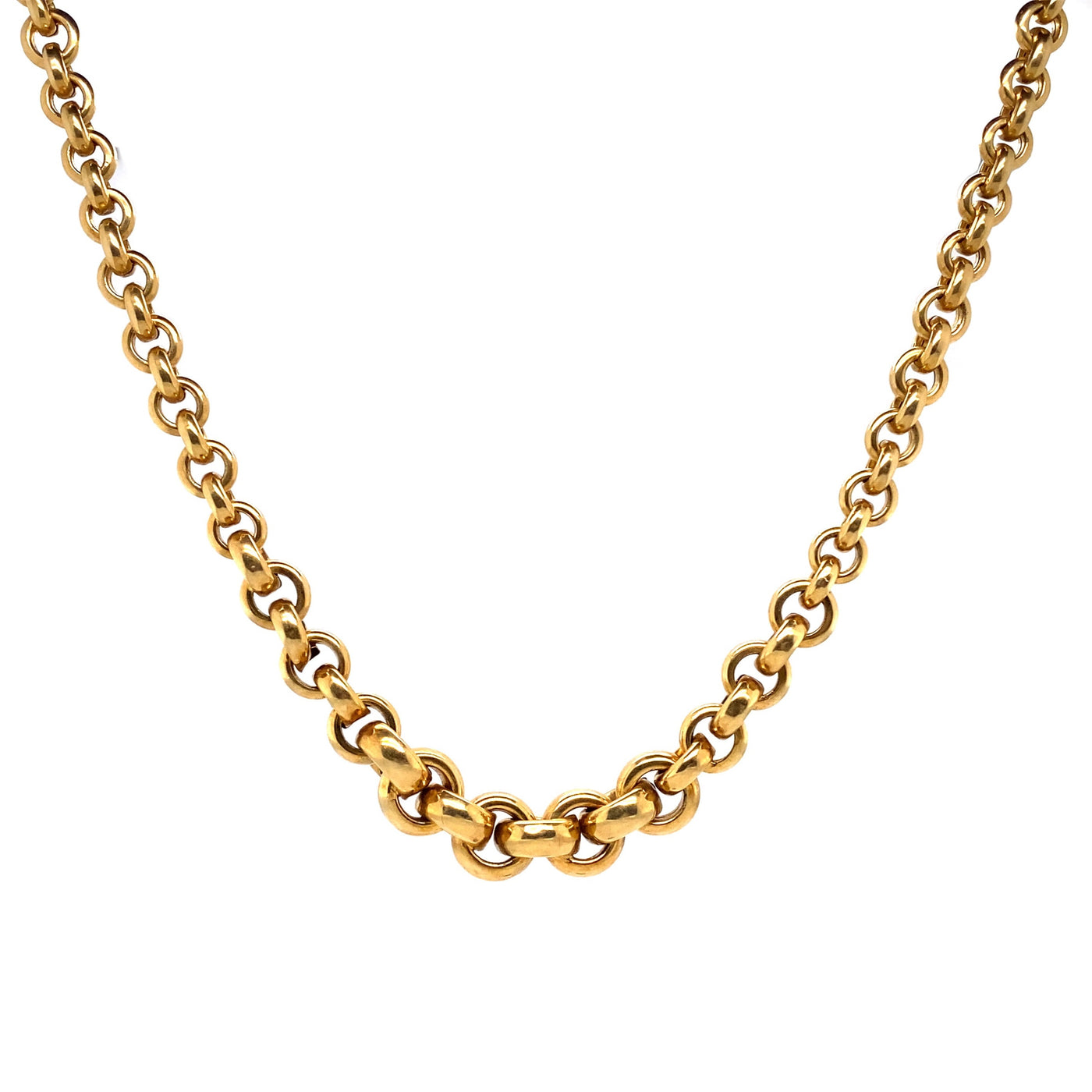 Moderne Statementkette Gold