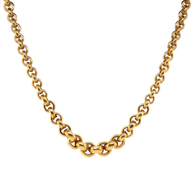 Moderne Statementkette Gold