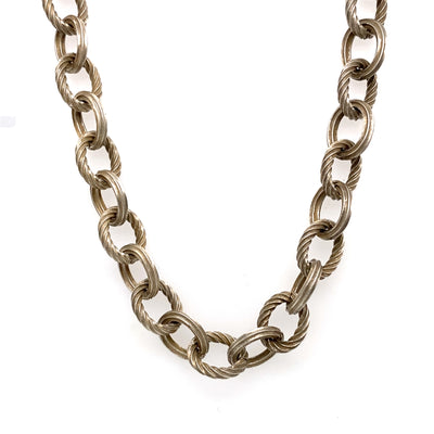 Leo's Treasures - Handgearbeitete Silberkette