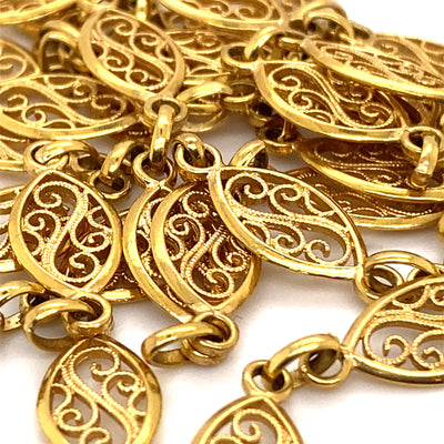 Blissfully Ornamental - Ornamentale Goldkette