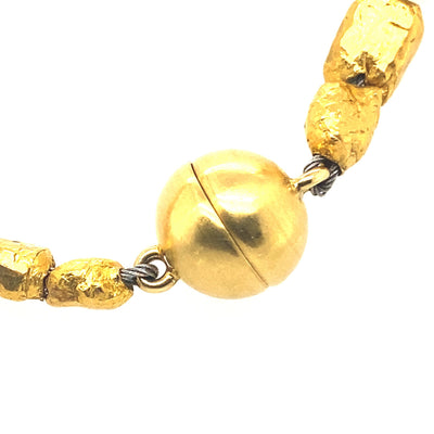 The Golden Nugget - Eindrucksvolle Goldkette Nuggets