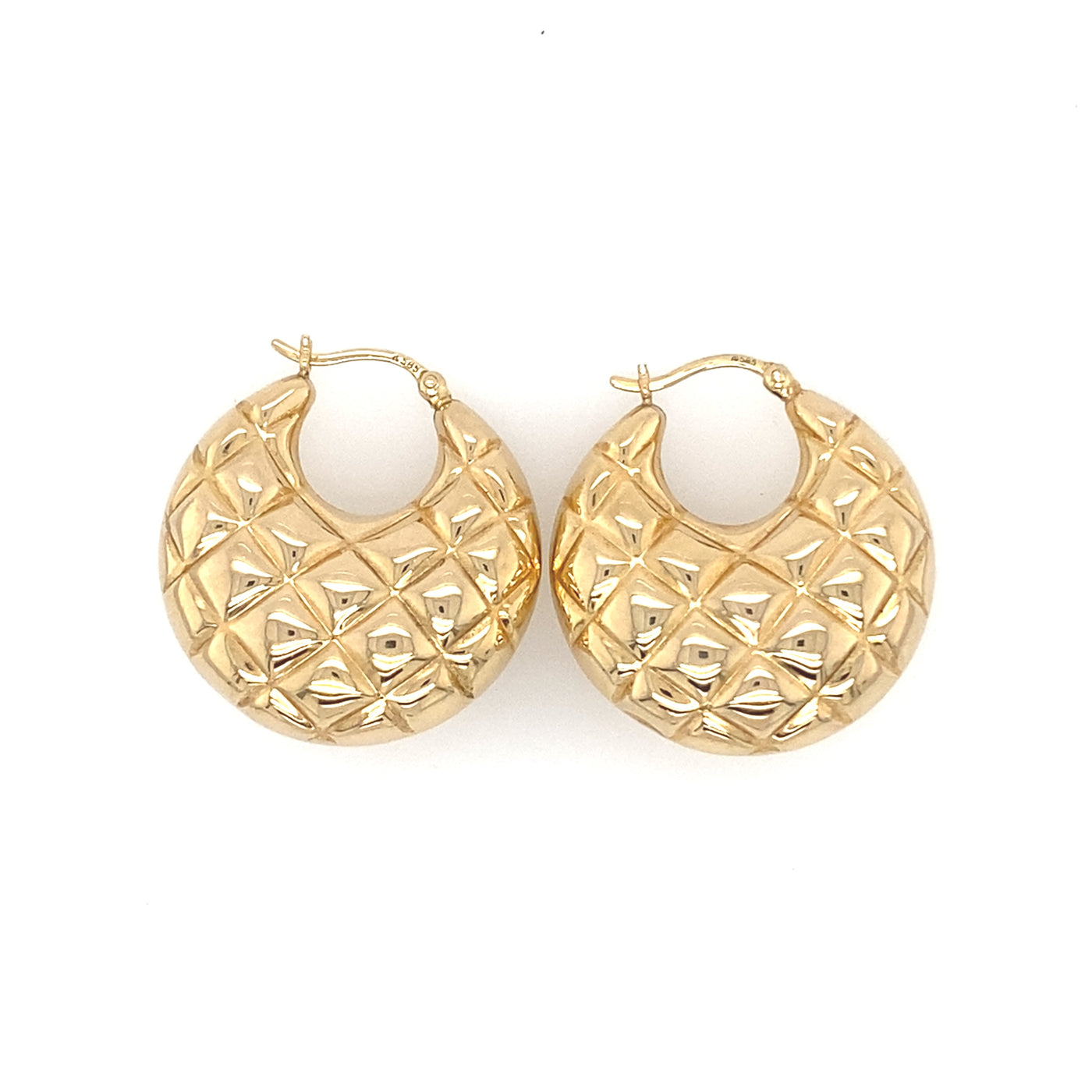 Padded and Pierced - Coole Goldcreolen