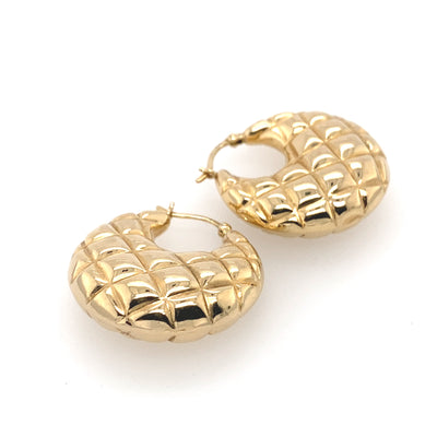 Padded and Pierced - Coole Goldcreolen