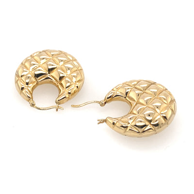 Padded and Pierced - Coole Goldcreolen