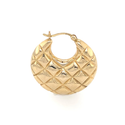 Padded and Pierced - Coole Goldcreolen