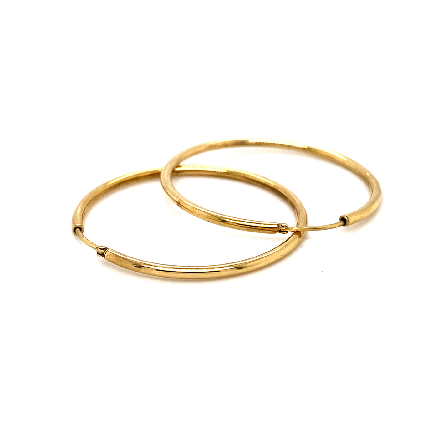 Fine Golden Line -Zarte Goldkreolen