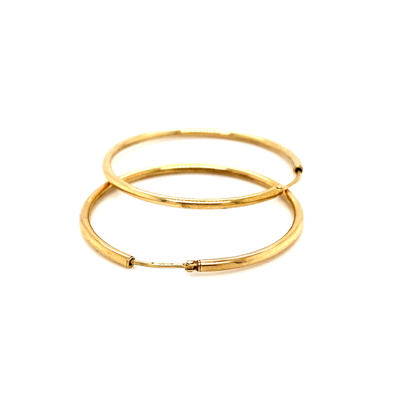 Fine Golden Line -Zarte Goldkreolen