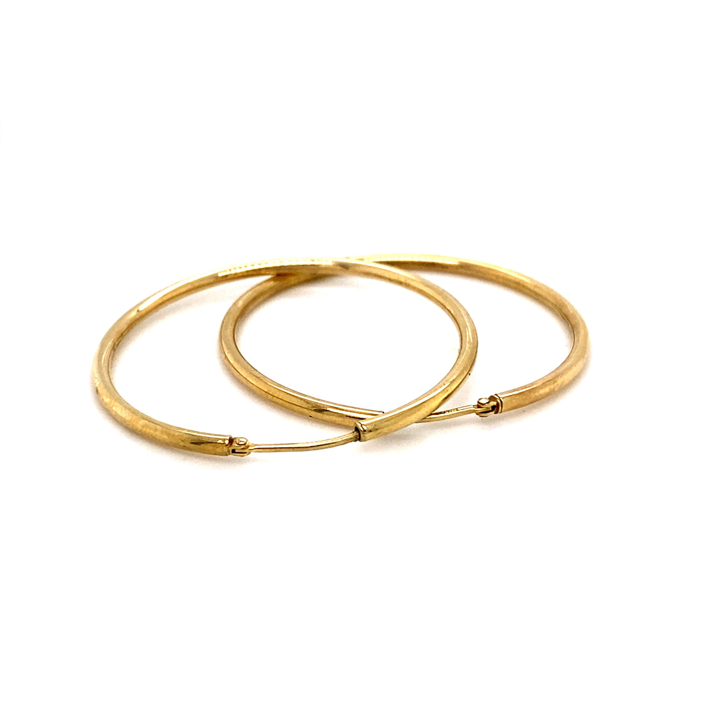 Fine Golden Line -Zarte Goldkreolen