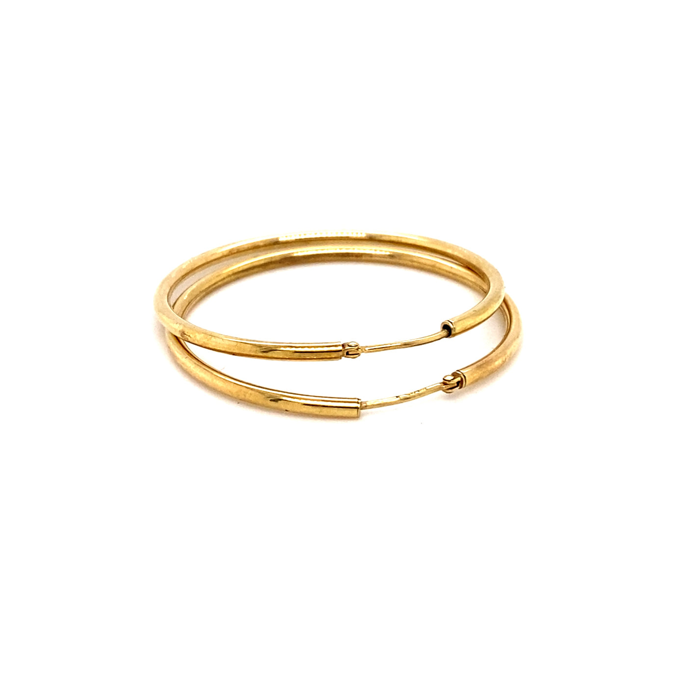 Fine Golden Line -Zarte Goldkreolen