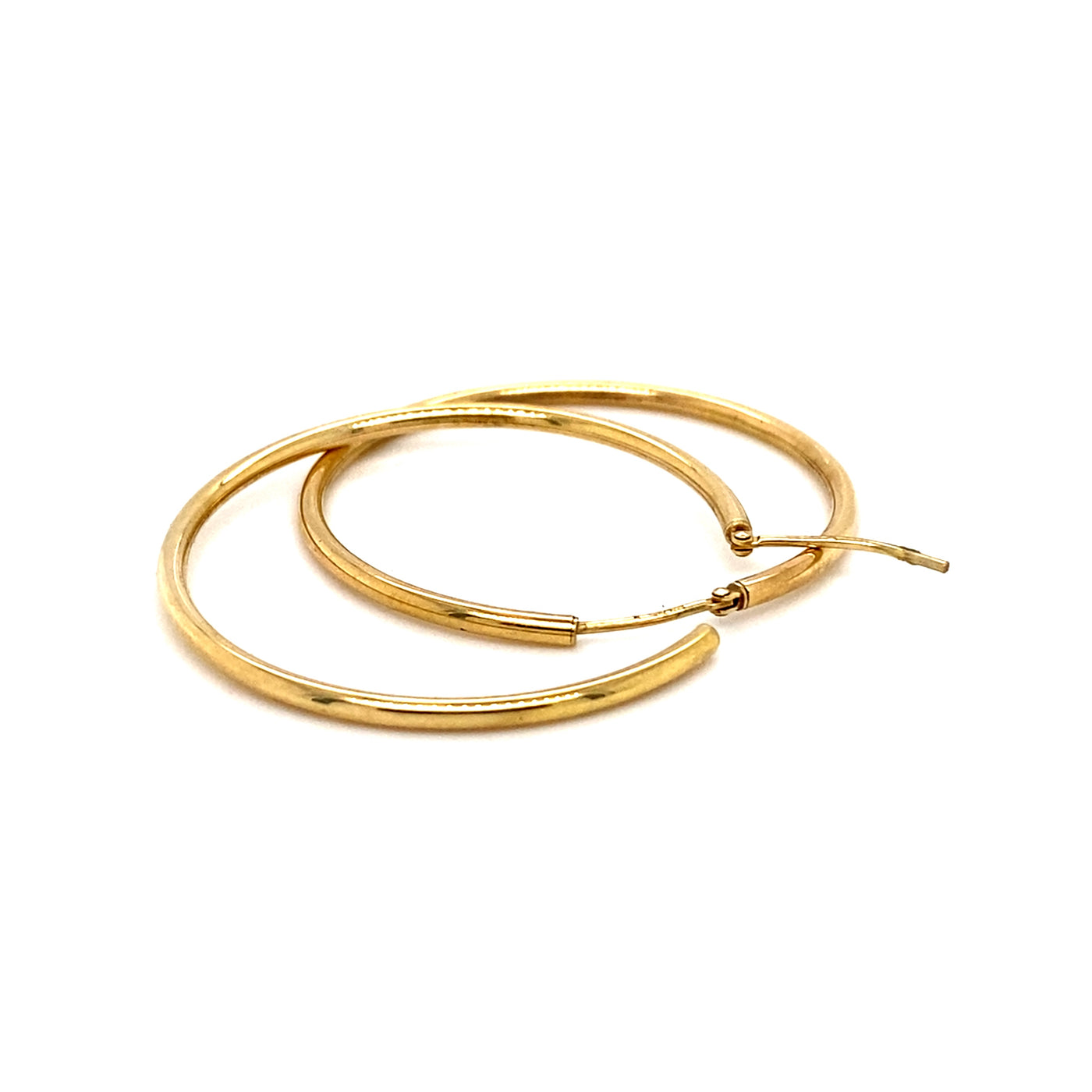 Fine Golden Line -Zarte Goldkreolen