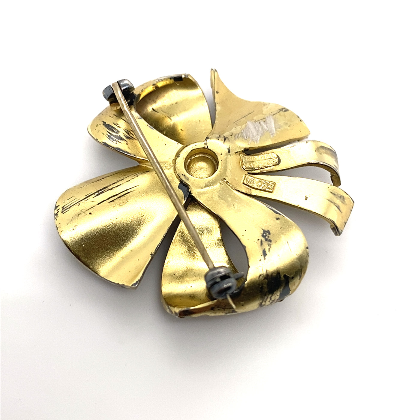 Flower Bow - Hübsche Fahrner Brosche