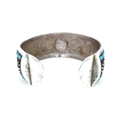 Silver Highlight - Verzierter Silberarmreif