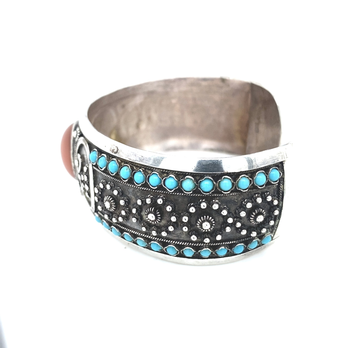 Silver Highlight - Verzierter Silberarmreif