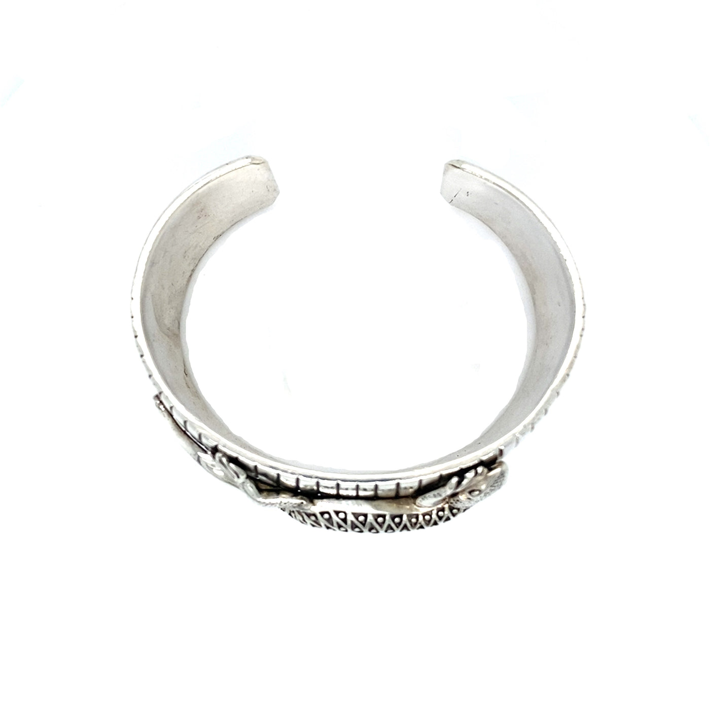 Lovely Lizard - Designerarmreif Silber