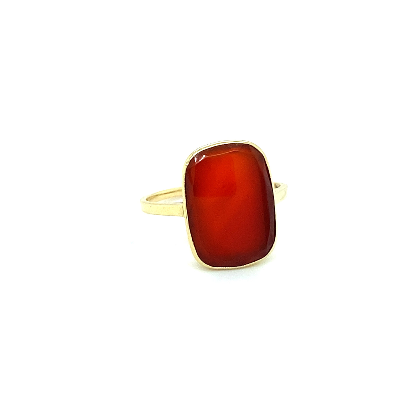 Carnelian Classic - Hübscher Karneolring