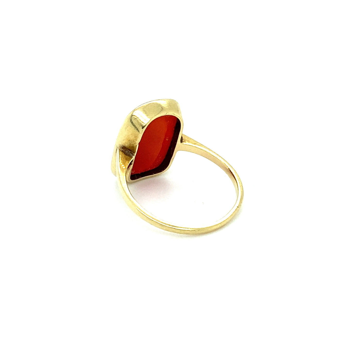 Carnelian Classic - Hübscher Karneolring