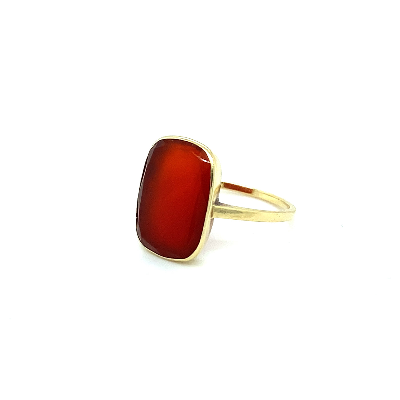 Carnelian Classic - Hübscher Karneolring