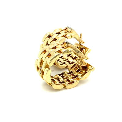 Bonjour Panthère - Cartier Maillon Panthère Ohrringe