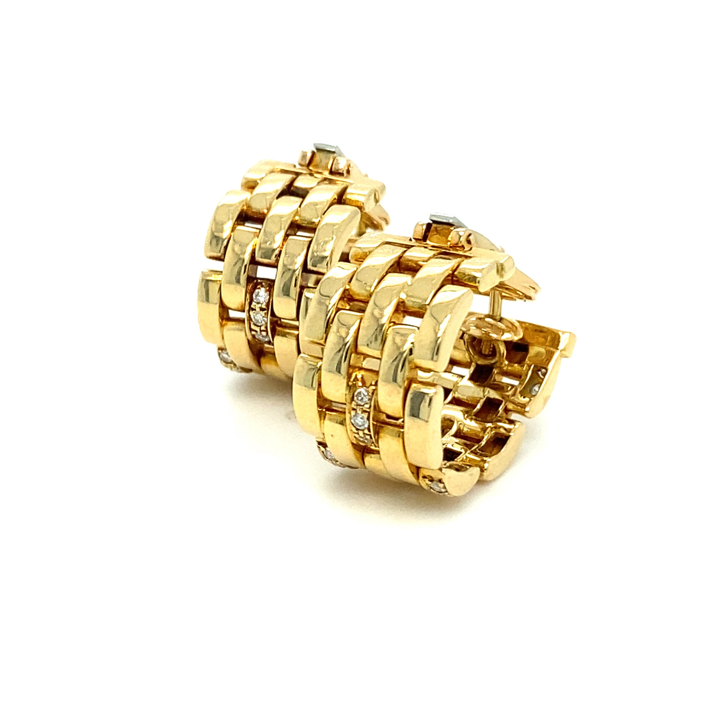 Bonjour Panthère - Cartier Maillon Panthère Ohrringe
