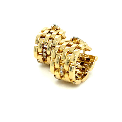 Bonjour Panthère - Cartier Maillon Panthère Ohrringe